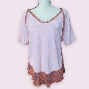 LLove short sleeve top blouse